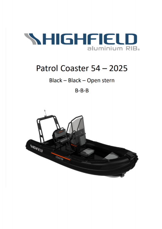 Highfield PATROL COASTER 540 Open